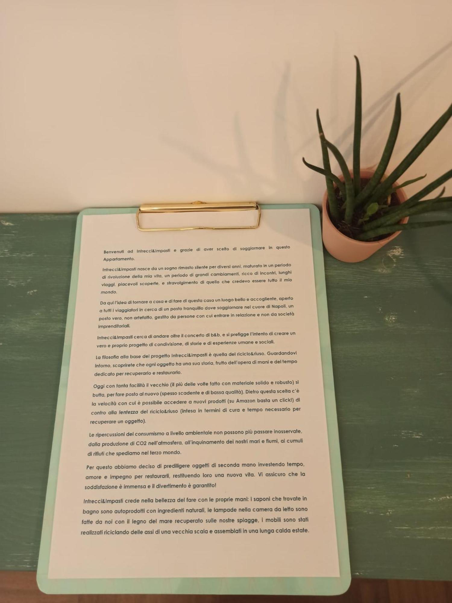 Apartmán Intrecci & Impasti Neapol Exteriér fotografie